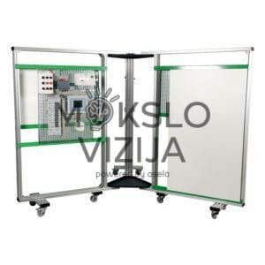 Mobilios laidų ir instaliacijos zonos 6 mokiniams