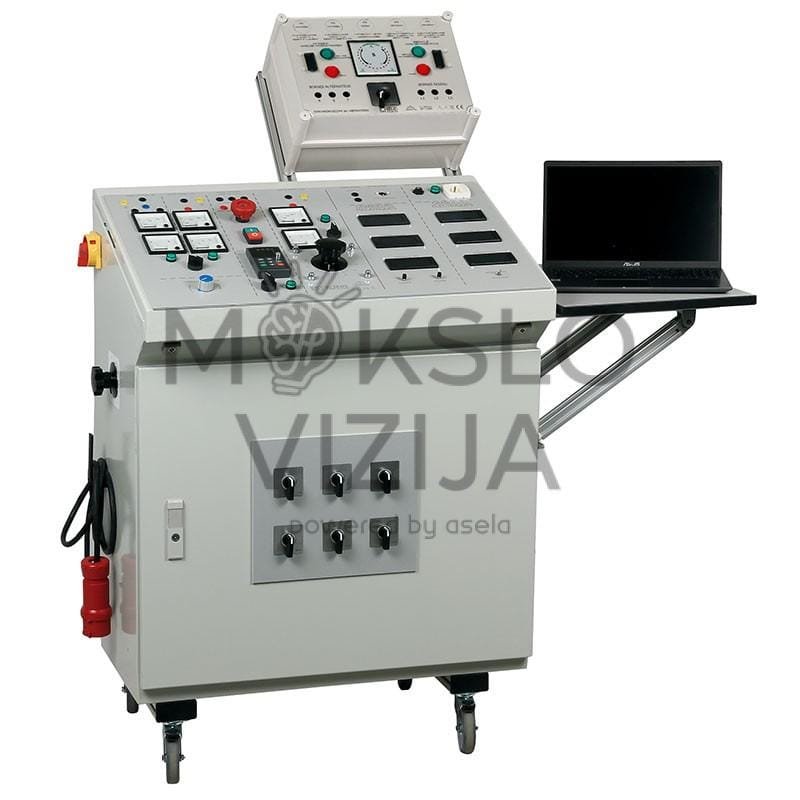 Multifunkcinė stotis variklių bandymų stendui (4000 W) su rezistyvine apkrova ir sinchronoskopu