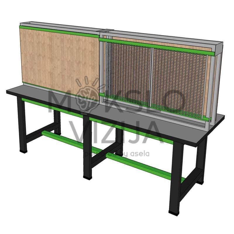 Multifunkcinė mokomoji stotis buitinės elektros instaliacijos pratyboms (oranžinė) - Image 2