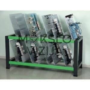 Stovas elektros instaliavimo grotelių laikymui