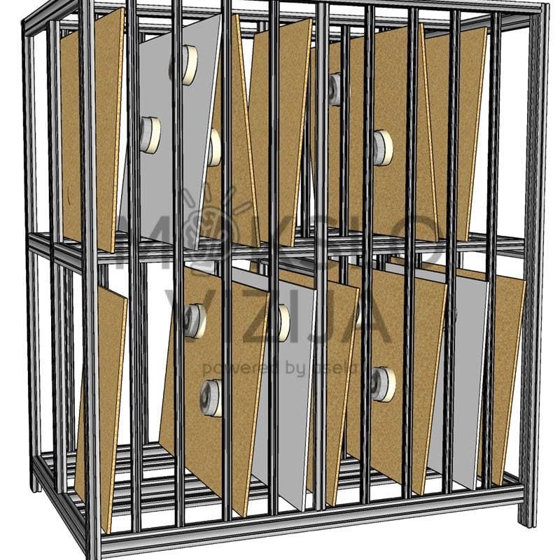 Stovas montavimo medžiagų laikymui