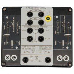 Vienfazis asinchroninis variklis su dviem kondensatoriais (1500 W, 230 V) - Image 2