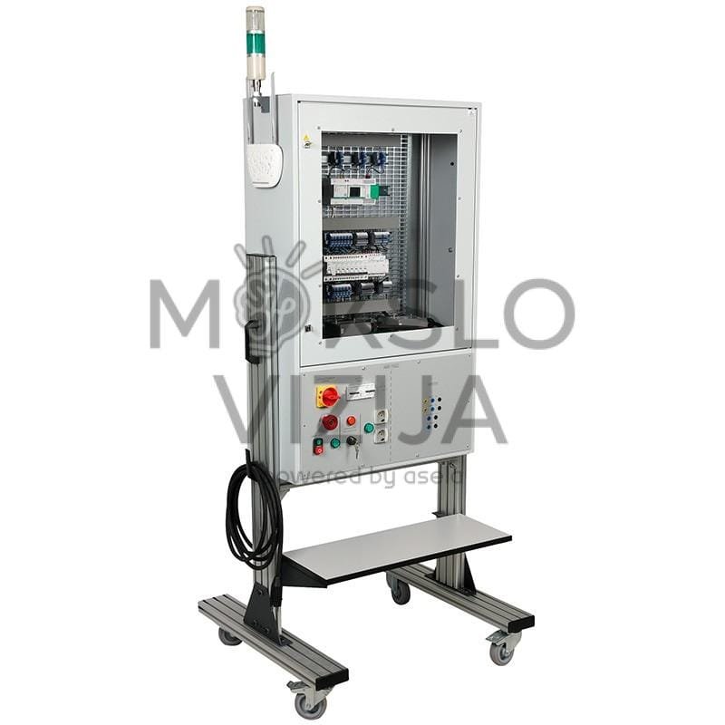 Išmanaus energijos valdymo sistemos mokomasis stendas laboratorijoms.