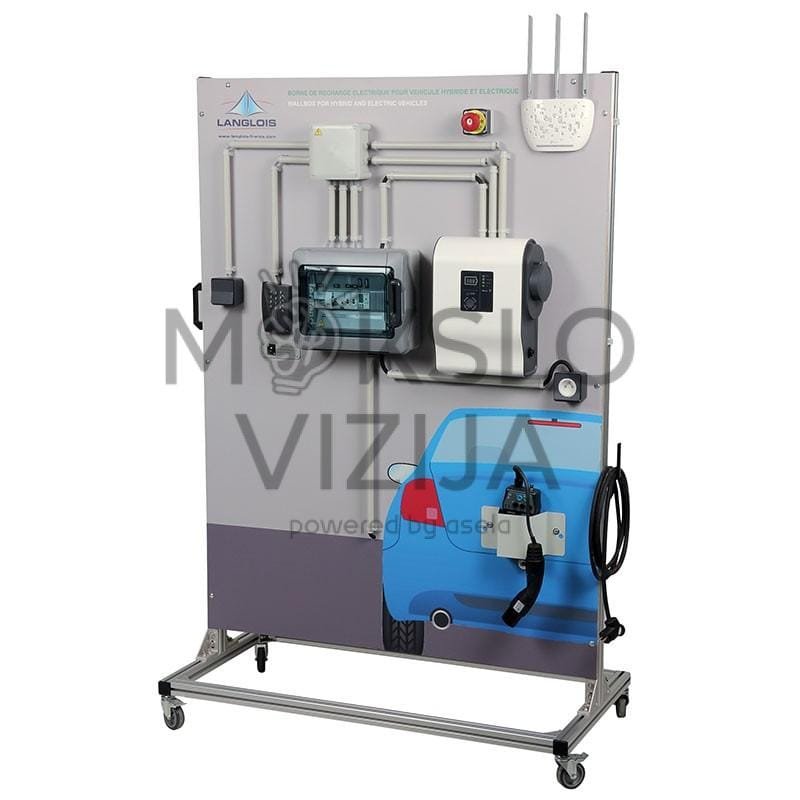 Praktinio mokymo stendas automatizavimo procesams modeliuoti ir testuoti.