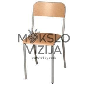 4‑kojų kėdė ir taburetė – pagaminta iš medienos (stačiakampė arba apvali sėdimoji dalis)