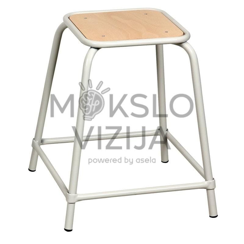 4‑kojų kėdė ir taburetė – pagaminta iš medienos (stačiakampė arba apvali sėdimoji dalis) - Image 3