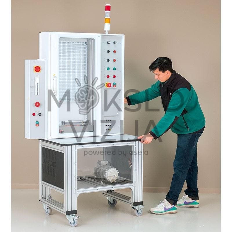 Bandymų spinta su variklio paleidimo testavimo zona - Image 2