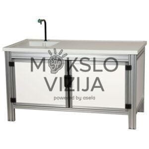 Stalas su įmontuota kriaukle