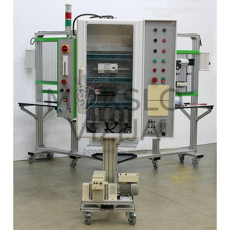 Laidų instaliacijos stotis su bandymų spinta 6 mokiniams (su 300 W rotacine mašina) - Image 5