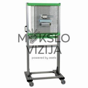 Mobilus instaliavimo stendas dviem operatoriams