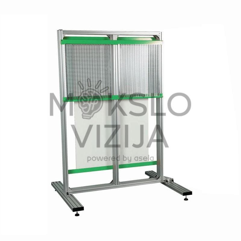 Universali kabelių montavimo ir instaliacijų zona su lentynomis ar be jų