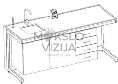 Demonstracinis mokytojo stalas - Image 2
