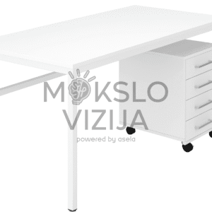 Stalas įrangai ir įrankių stalčiai (spintelė su ratukais)