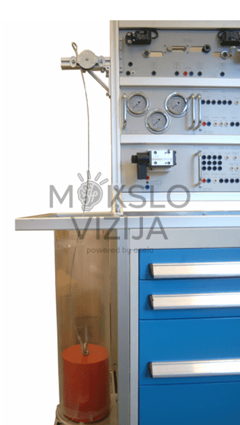 Vienpusis hidraulikos stalas