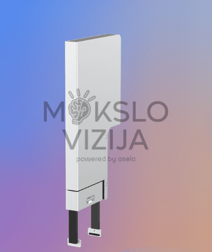 Mokomoji skysčių apdorojimo sistema, suteikianti automatizuotą pipetavimą, reguliuojamą skysčių srautą ir tikslumo kontrolę.