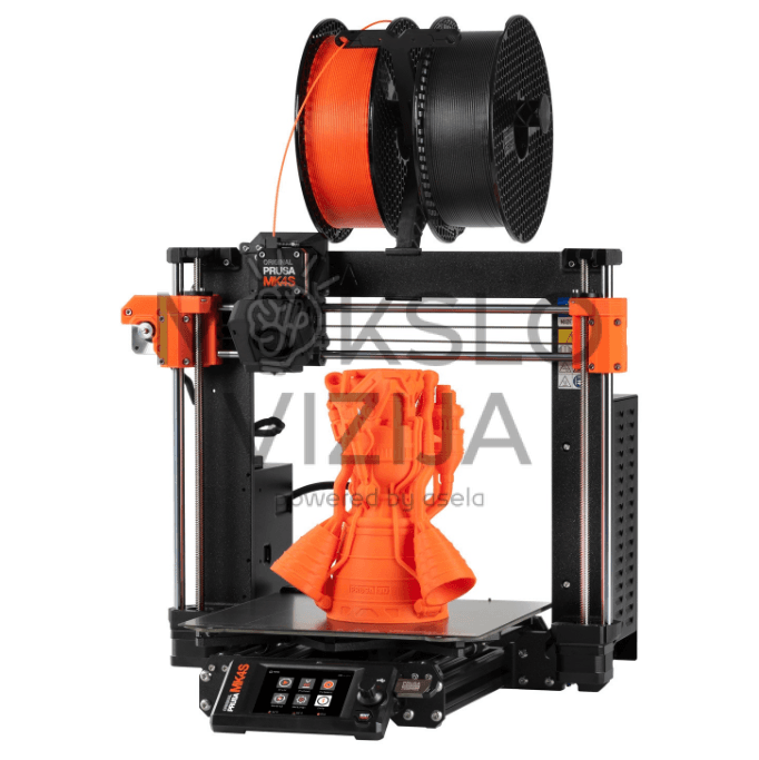 Gamykloje surinktas daugiafunkcis 3D spausdintuvas, metalinis rėmas, 0,02 mm tikslumas, tinkamas mokymo eksperimentams.