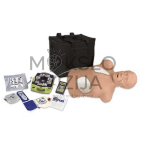AED treniruoklis su Brad CPR manekenu mokymo scenarijams