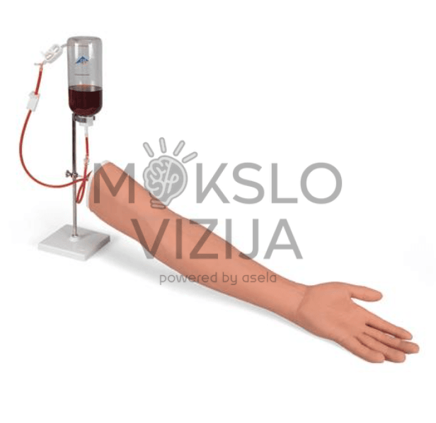 Rankos intramuskulinės injekcijos treniruoklis chirurginio mokymosi priemonei