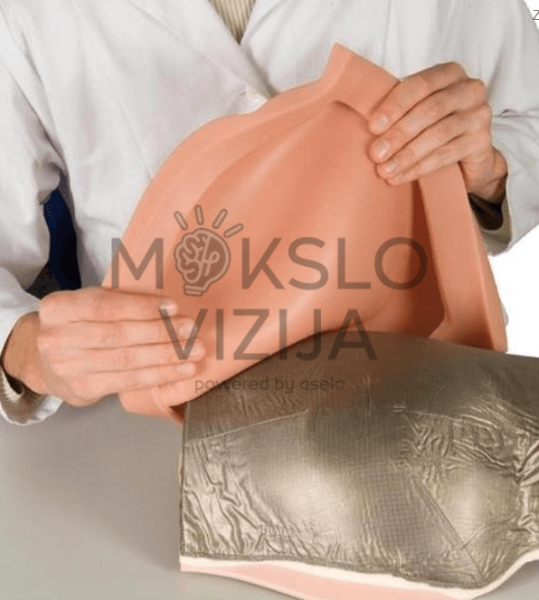 Medicinos mokymo priemonė sėdmenų injekcijų įgūdžiams