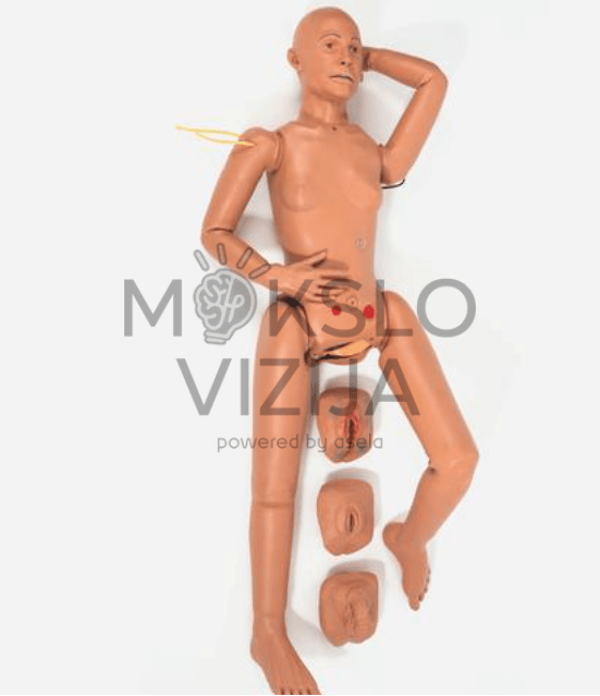 Realistiškas pacientų simuliatorius paauglių jaunų suaugusiųjų mokymui