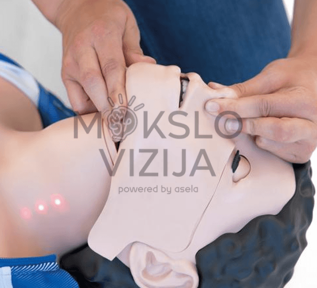 Suaugusiųjų CPR mokymo manikenas su realaus laiko grįžtamuoju ryšiu - Image 4
