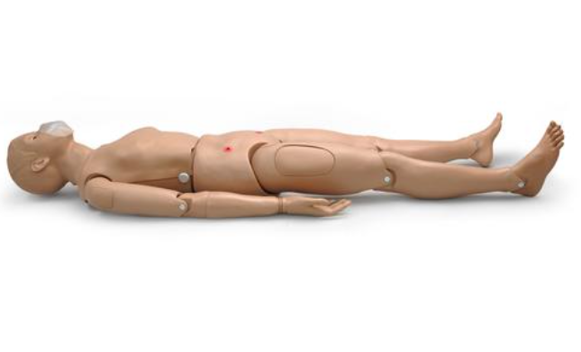 Viso kūno paciento simuliatorius medicinos mokymams