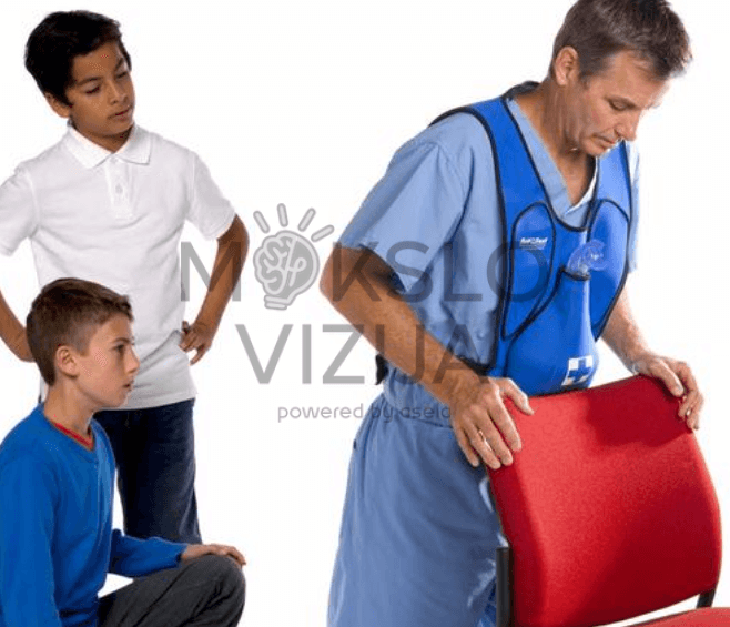 Mokomasis modelis užspringimo gelbėjimo procedūrų treniruotėms