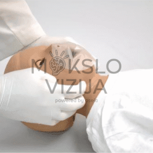 Realistiškas kūdikio CPR manekenas klinikinių įgūdžių lavinimui