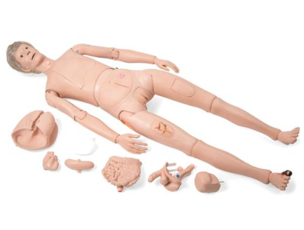 Viso kūno paciento simuliatorius klinikinių įgūdžių lavinimui