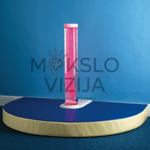 Burbulų vamzdis su minkštu pagrindu, sensorinė priemonė, skirta vaikams