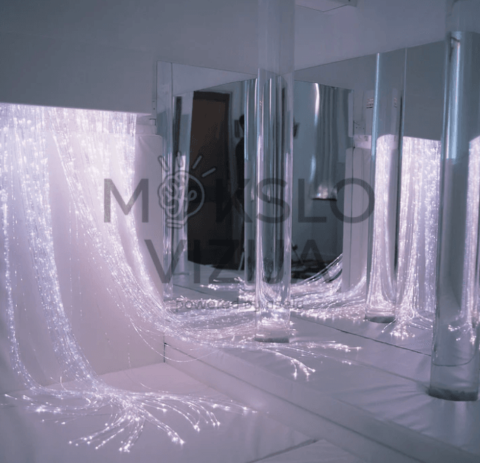 Akriliniai veidrodžiai skirti multisensoriniai aplinkai