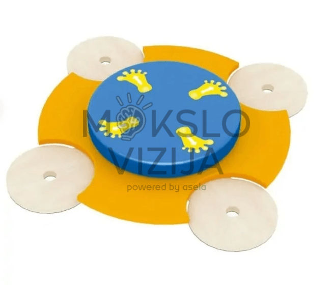 Spalvingas sensorinis takelis darželiams ir ankstyvajam ugdymui.