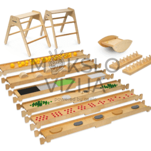 Edukacinė priemonė vaikų koordinacijos ir motorikos ugdymui – balansavimo kelias.