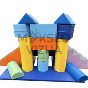 Įvairių priedų komplektas reabilitacijai bei motorikai gerinti.