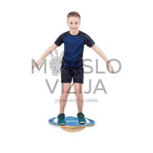 Mėlynos spalvos balansinė lenta