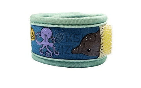 Sensorinė aromatinė apyrankė aromaterapijai, padedanti mažinti stresą, gerinti nuotaiką ir skatinti emocinę pusiausvyrą.