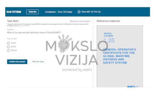 Mokymo paketas GMDSS operatoriams - Image 2