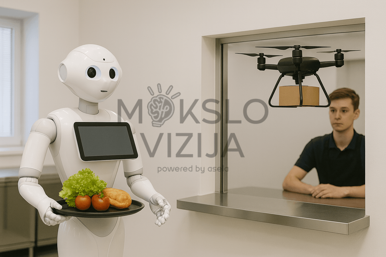 Tai moderni mokymo sistema skirta aptarnavimo studentams įsilieti į modernią ir kintančią darbo rinką