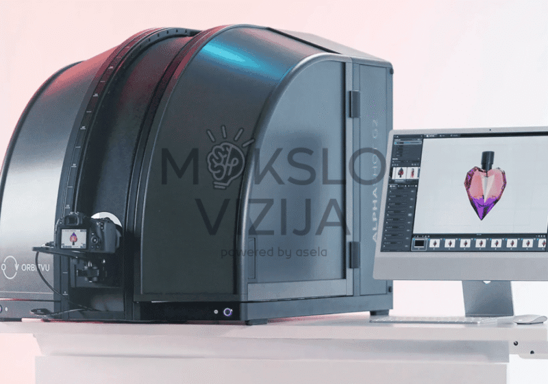 Dirbtinio intelekto valdoma fotostudija profesionalioms produktų nuotraukoms