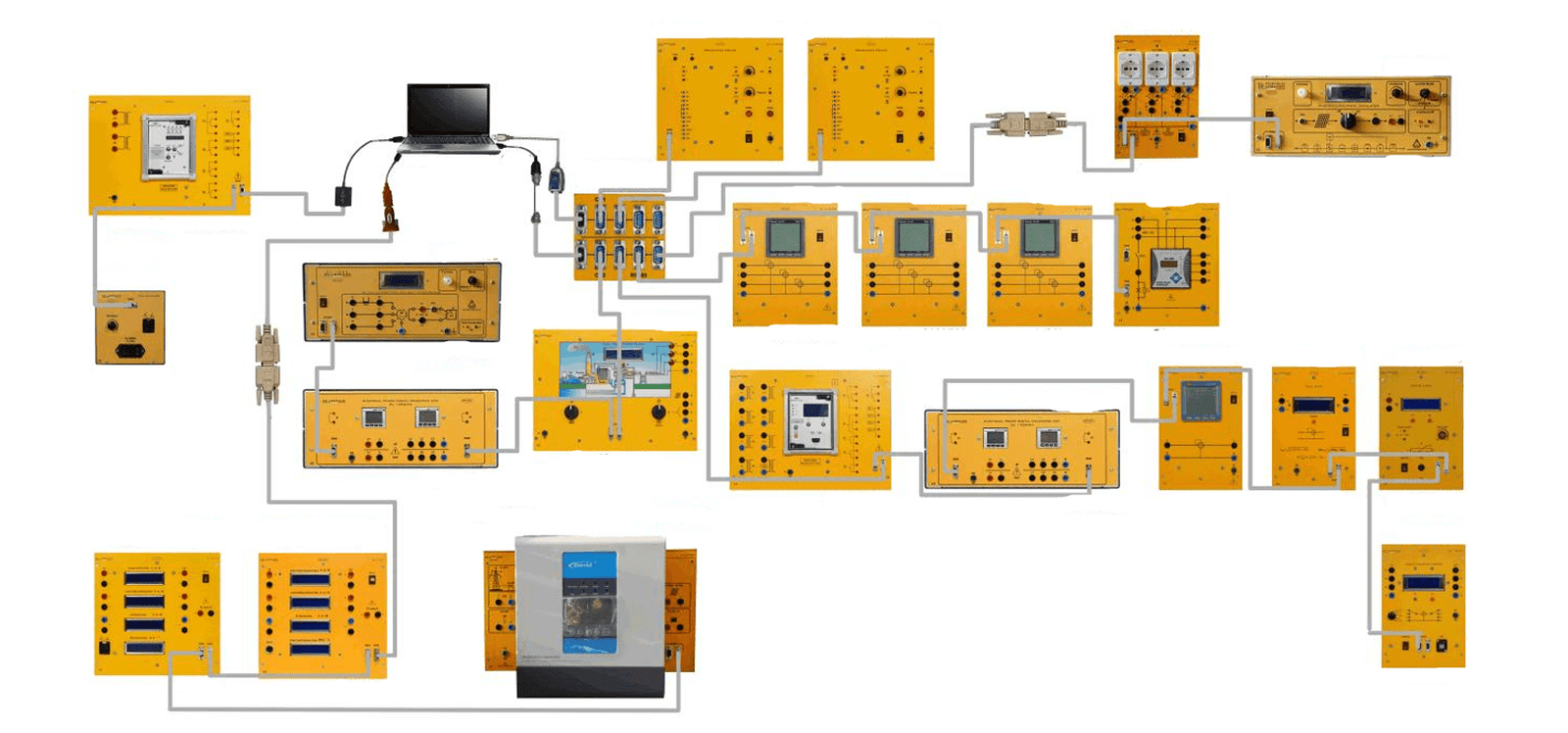 Atsinaujinančių šaltinių mokymo stendo kompleksiška komplektacija leidžia studentams ir moksleiviams atlikti įvairius tyrimus šioje srityje.