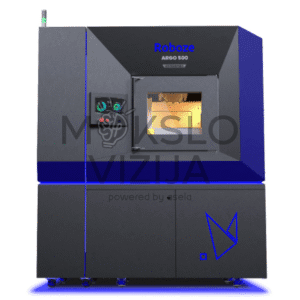 ARGO 500 Hyperspeed pramoninis 3D spausdintuvas. Sukurtas atitikti šiuolaikinių pramonės šakų poreikius, užtikrinant gamybos greitį ir pastovią kokybę.