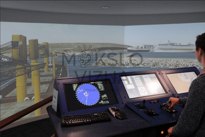 Modernios mokymo priemonės skirtos profesinio udžgdymo institucijoms- jureiviams ir laivų pilotams ugdyti.