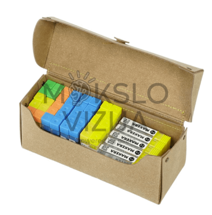 Kenksmingų medžiagų apdirbimo frezavimo antgalių rinkinys su įvairiais kotais 1/8