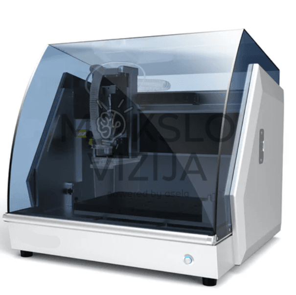 Ketvirtos ašies CNC rinkinys Carvera – tiksli ir moderni įranga cilindrinių bei plokščių detalių apdirbimui.