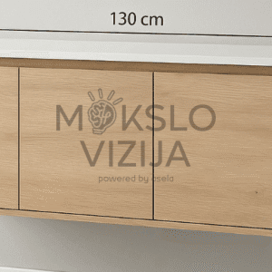 Spintelė po praustuvu vizualizacija