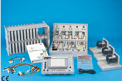 Bazinė elektros ir elektronikos grandinių laboratorija su kompiuteriniu mokymu, skirta elektros, elektronikos ir loginių grandinių mokymuisi