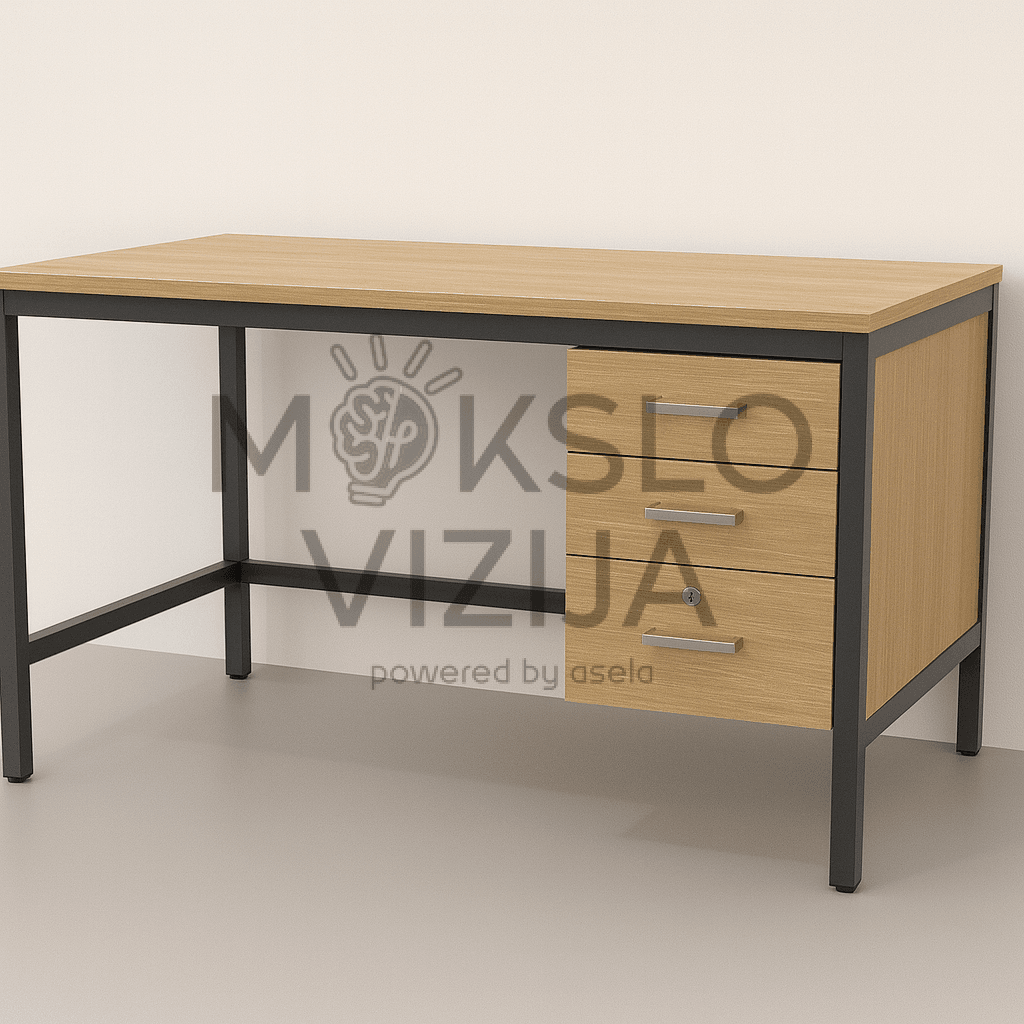 Modernus mokytojo darbo stalas