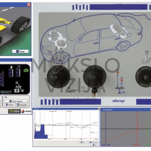 ADA 307 hibridinio automobilio mokymo stendas su valdymo pultu, PHEV simuliacijos programine įranga ir virtualiu prietaisų skydeliu energijos srautų analizei