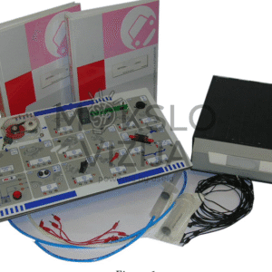 ADA 303 transporto priemonės jutiklių mokymo stendas su integruotais jutiklių moduliais ir matavimo taškais