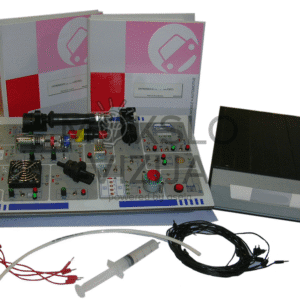 Automobilių aktuatorių mokymo stendo komplektas su kabeliais, priedais ir mokymo dokumentacija praktiniams darbams